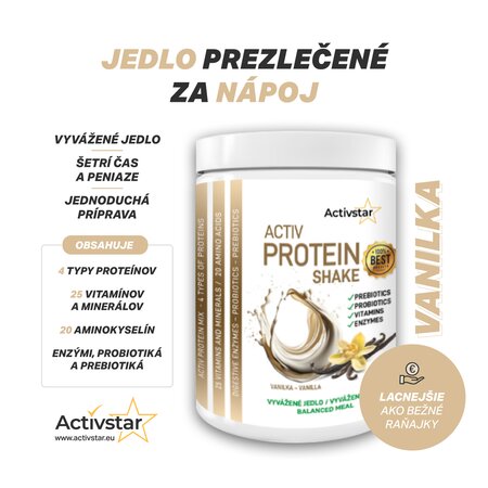 Activ Protein shake Vaniglia 480 g