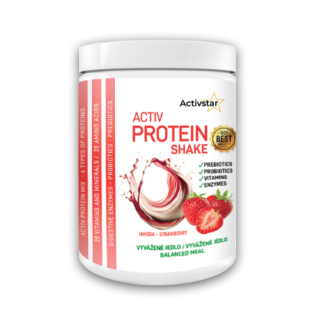 Activ Protein shake Fragola 480 g