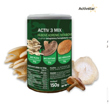 Miscela di spezie per funghi Activ 3 150 g