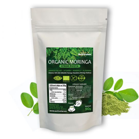 Moringa biologica in polvere 90 g