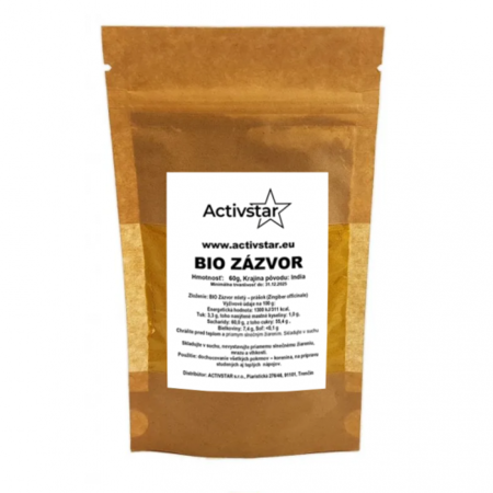Zenzero biologico 60 g